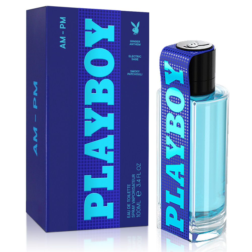 PLAYBOY 晝夜不羈男性淡香水-Tester(100ml)