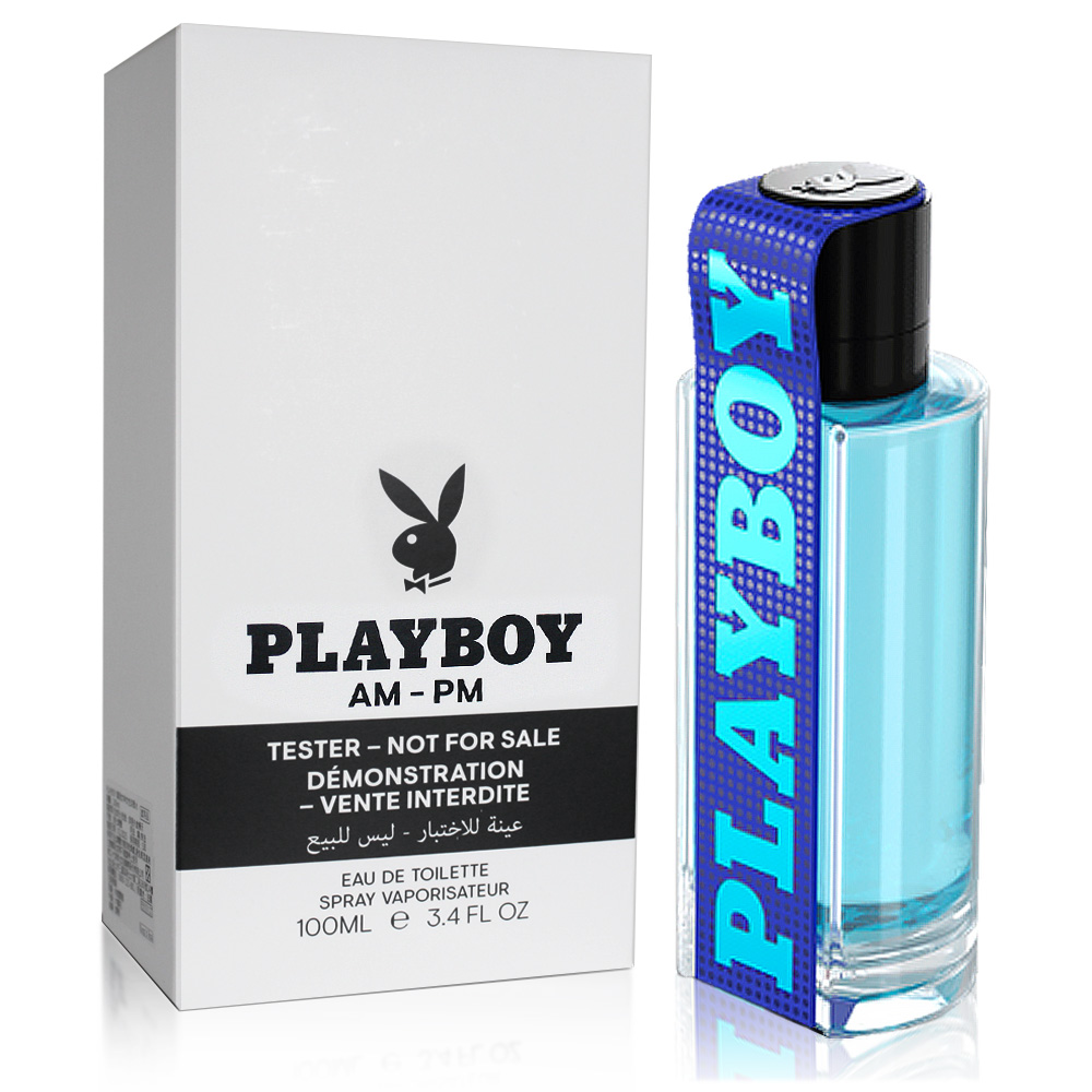 PLAYBOY 晝夜不羈男性淡香水-Tester(100ml)