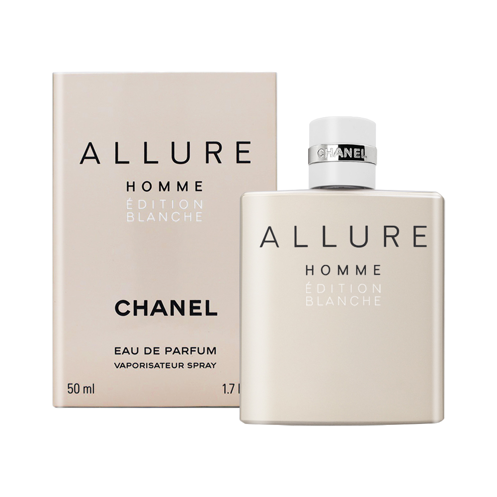 【CHANEL香奈兒】白色時尚男性香水 50ml