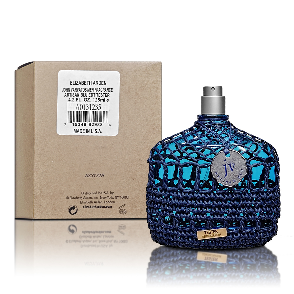 John Varvatos Artisan Blu 工匠BLU男性淡香水 125ML 無蓋 TESTER 環保包裝