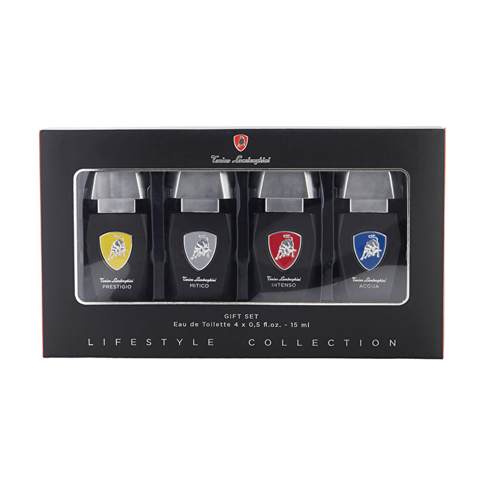 Lamborghini 藍寶堅尼 經典小香水禮盒4入組(限量收藏版)