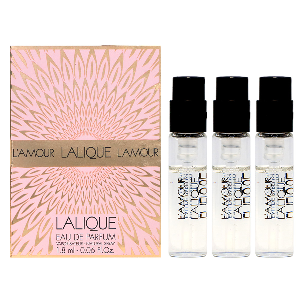 LALIQUE 萊儷 L’Amour Lalique 愛慕女性淡香精 1.8ml 針管 3入組