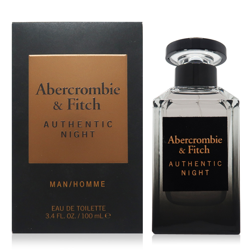 Abercrombie & Fitch A&F Authentic Night Homme 真我夜色男性淡香水 EDT 100ml