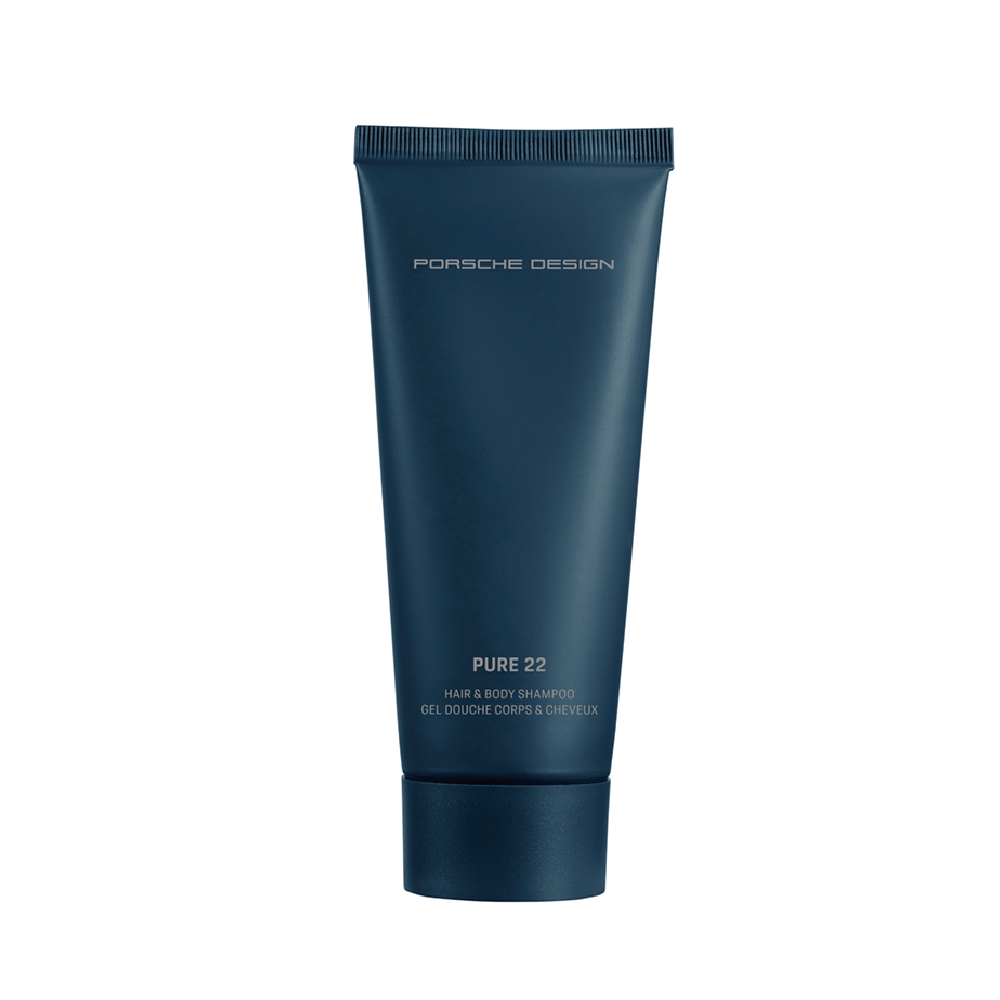 Porsche Design 保時捷 純粹時光男性淡香精2合1洗髮沐浴膠 100ml (Pure 22)