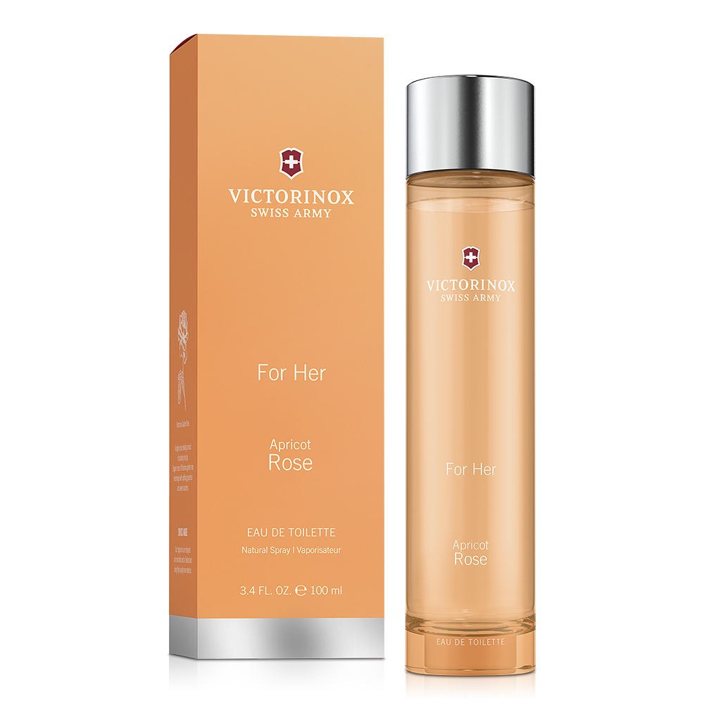 Swiss Army 瑞士維氏 杏子玫瑰女性淡香水(100ml)