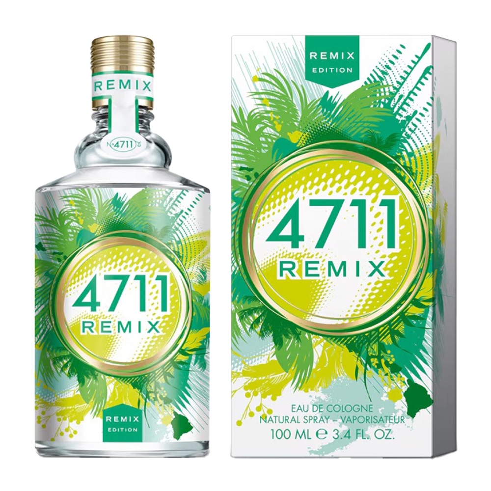 4711科隆之水 Remix Cologne 經典綠洲古龍水 100ml