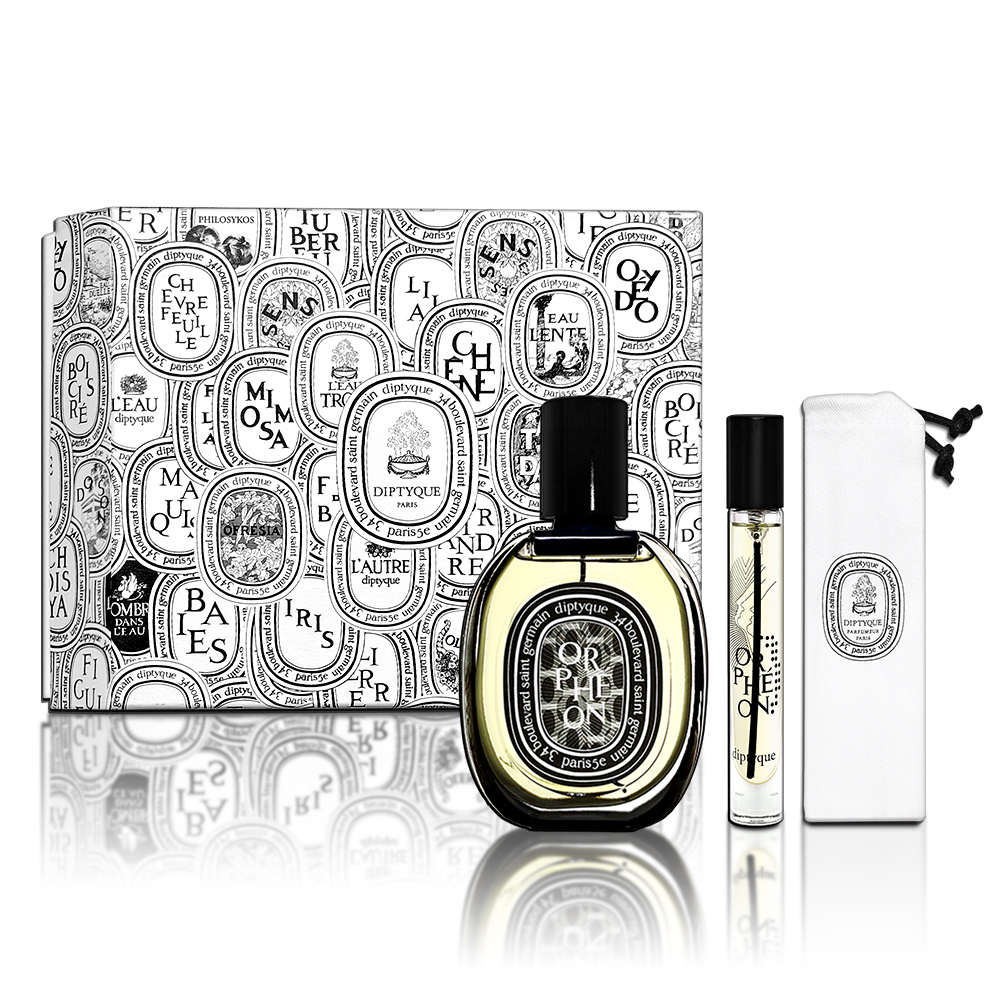 Diptyque Orpheon 爵夢淡香精禮盒 (淡香精75ML+隨身瓶7.5ML)