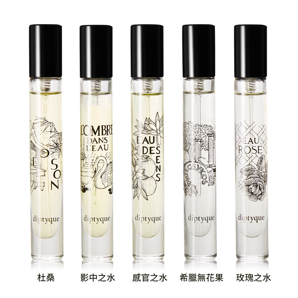 DIPTYQUE 經典淡香水(7.5ml)-任選-無盒-國際航空版