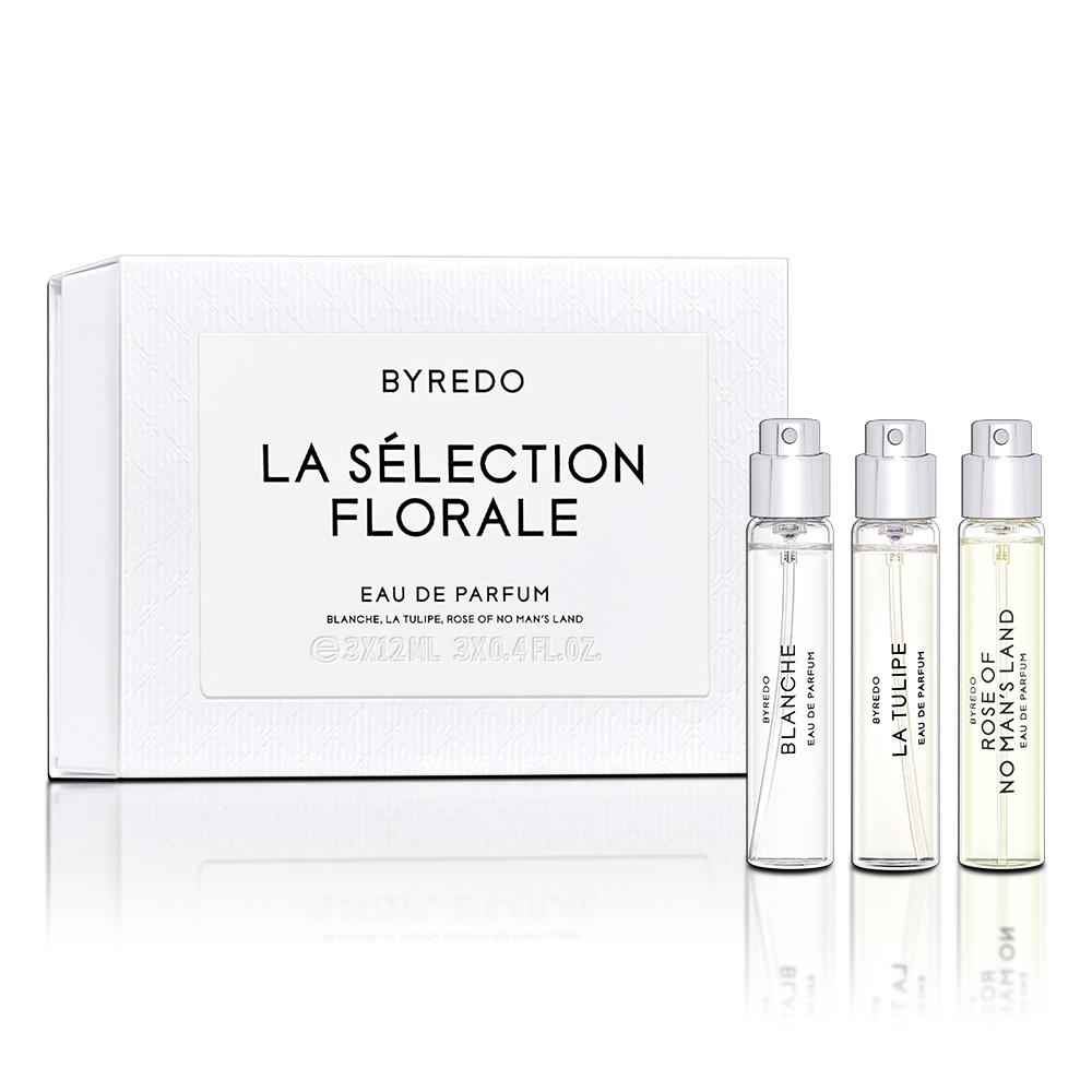 BYREDO 淡香精旅行組-花香協奏 12MLX3入 沙龍香 (返璞歸真+鬱金香+無人之境)