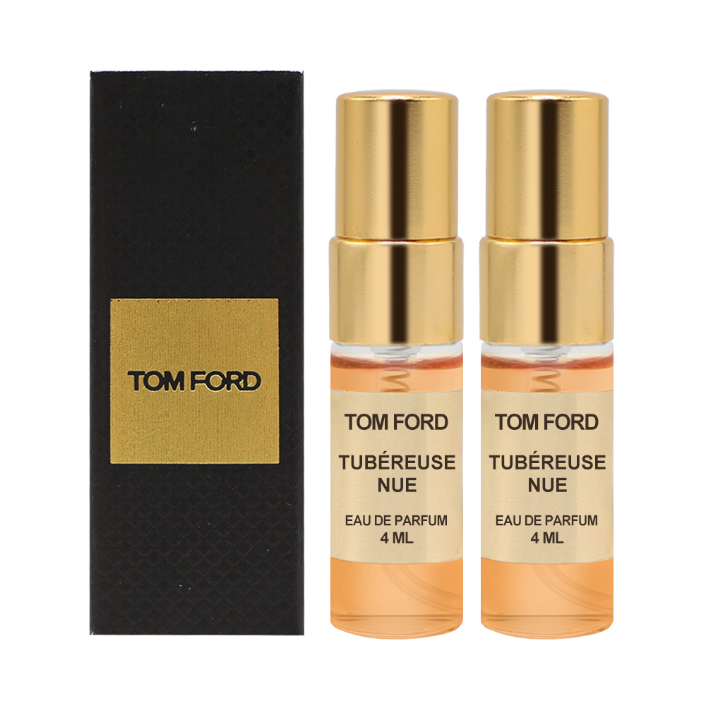 Tom Ford 私人調香系列 Tubereuse Nue 赤裸晚香玉淡香精4ML(噴式) 極致白夜香 2入組