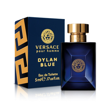 Versace 凡賽斯 狄倫•正藍男性淡香水小香(5ml)