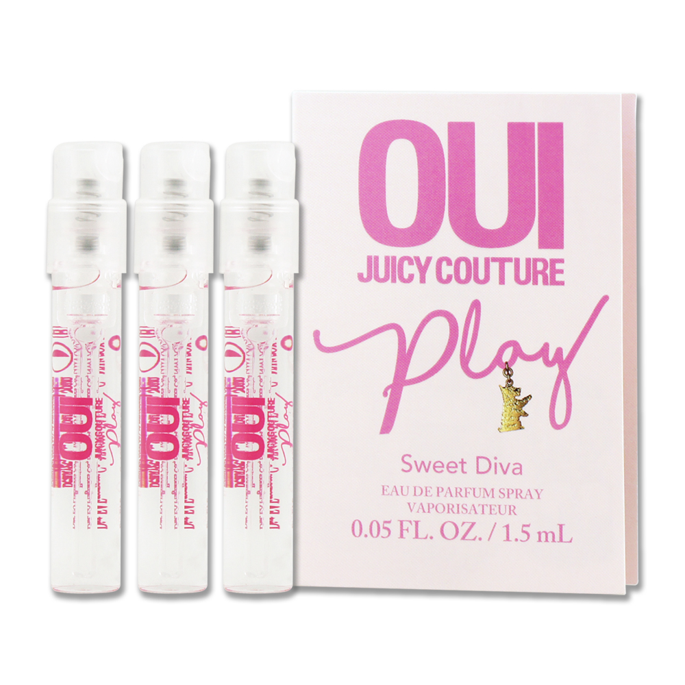 《Juicy Couture》多情女神女性淡香精針管1.5ml*3