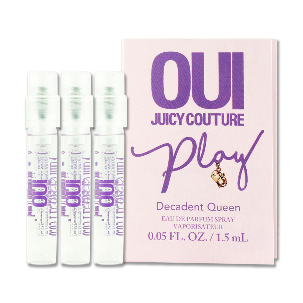 《Juicy Couture》墬落皇后女性淡香精針管1.5ml*3