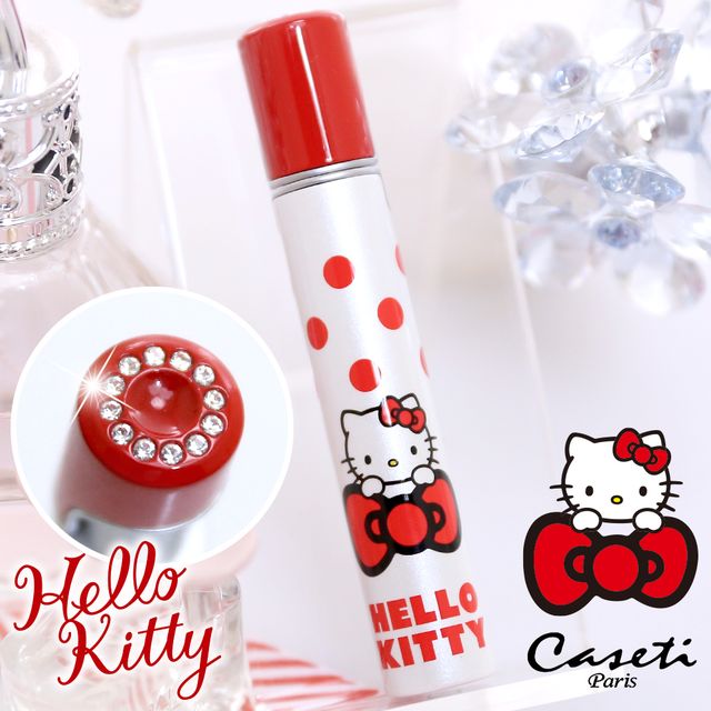 【Hello Kitty X 法國Caseti】點點珠光 旋蓋系列 凱蒂貓 旅行香水攜帶瓶