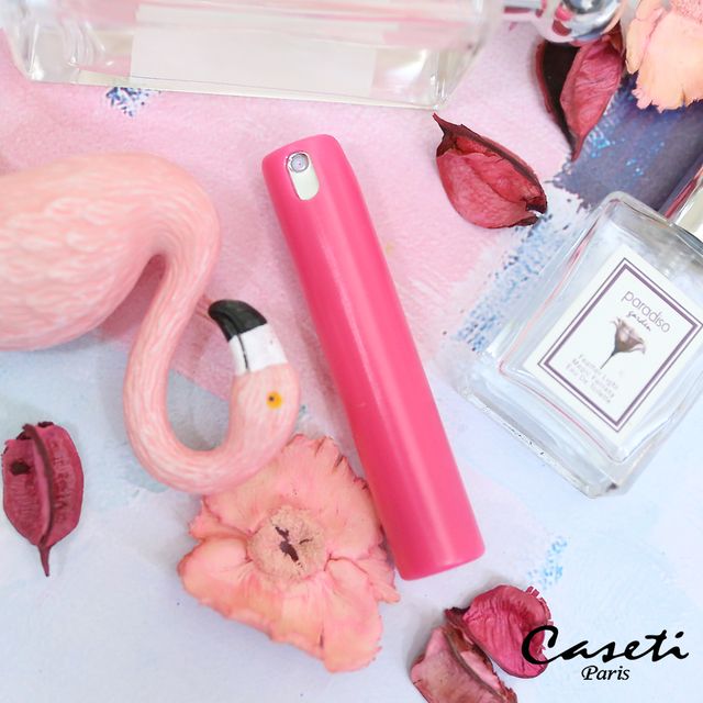 【Caseti】超輕桃紅 透視系列 香水分裝瓶 旅行香水攜帶瓶