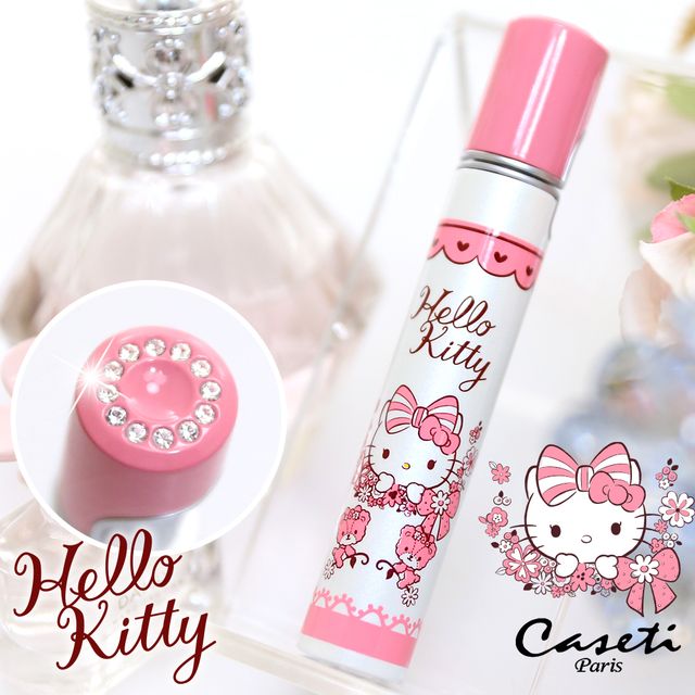【Hello Kitty X 法國Caseti】粉紅凱蒂貓 旋蓋系列 旅行香水攜帶瓶3.3ML