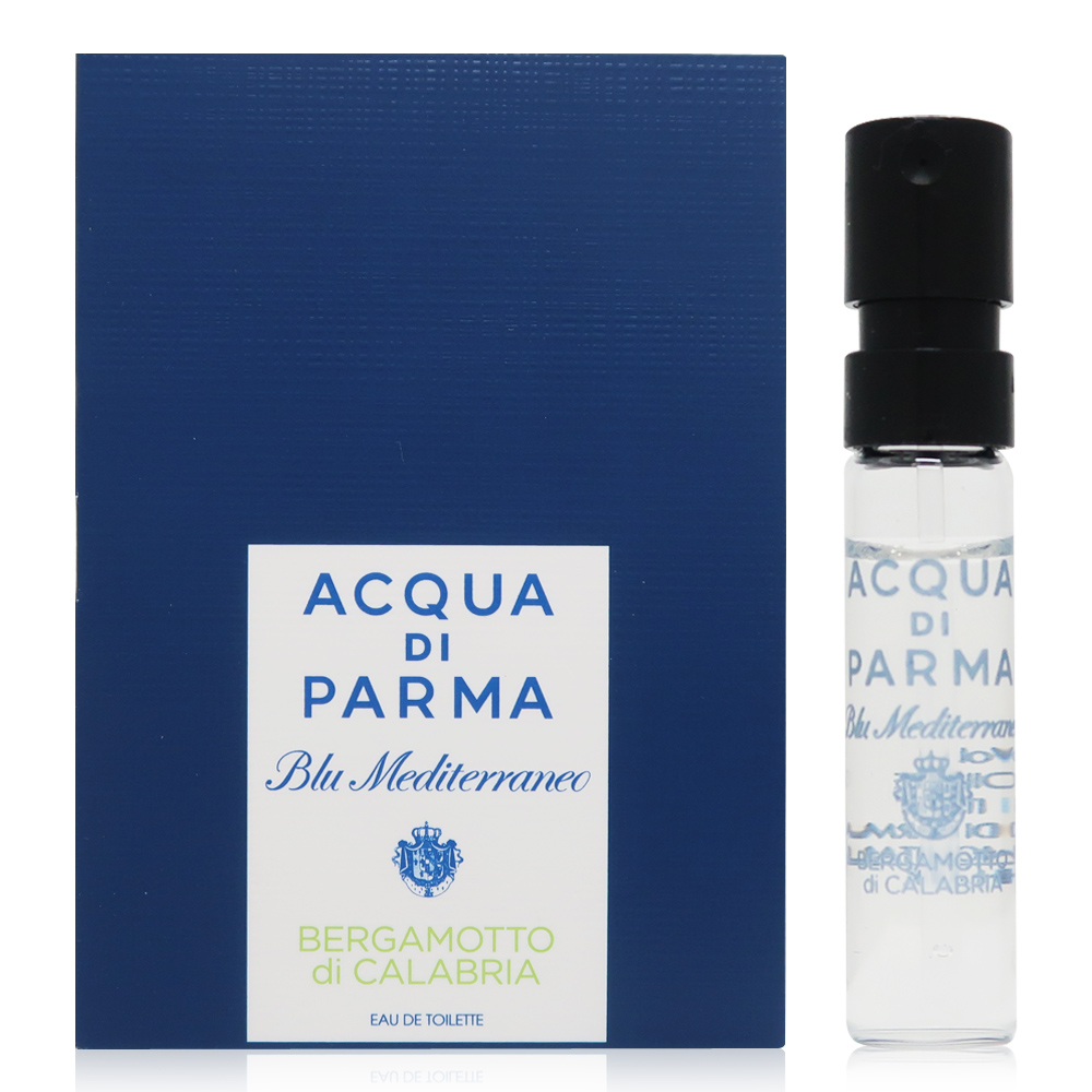 Acqua Di Parma 帕爾瑪之水 Bergamotto Di Calabria 藍色地中海系列 佛手柑(香檸檬)淡香水 EDT 1.5ml