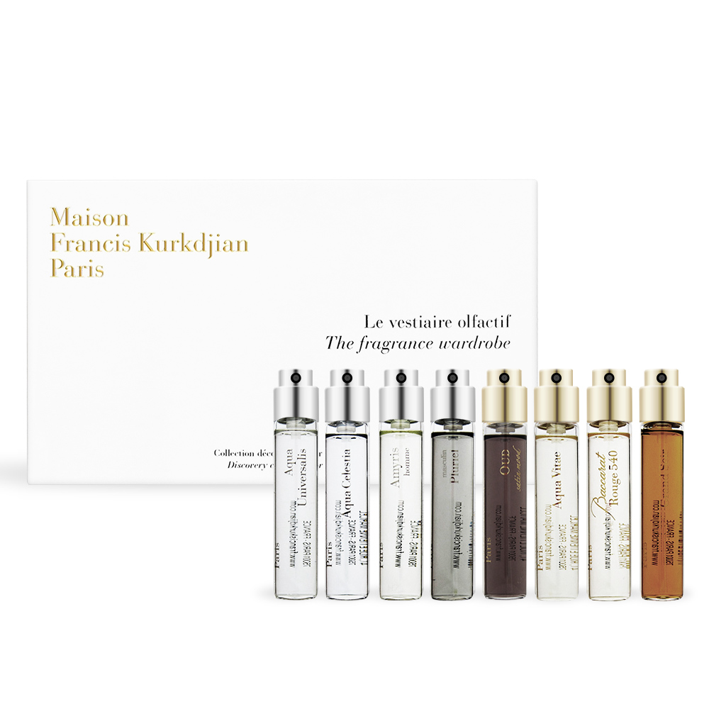 MFK 香氛衣櫥男性香水禮盒 Maison Francis Kurkdjian 11mlX8[紳士玫瑰+永恆之水等
