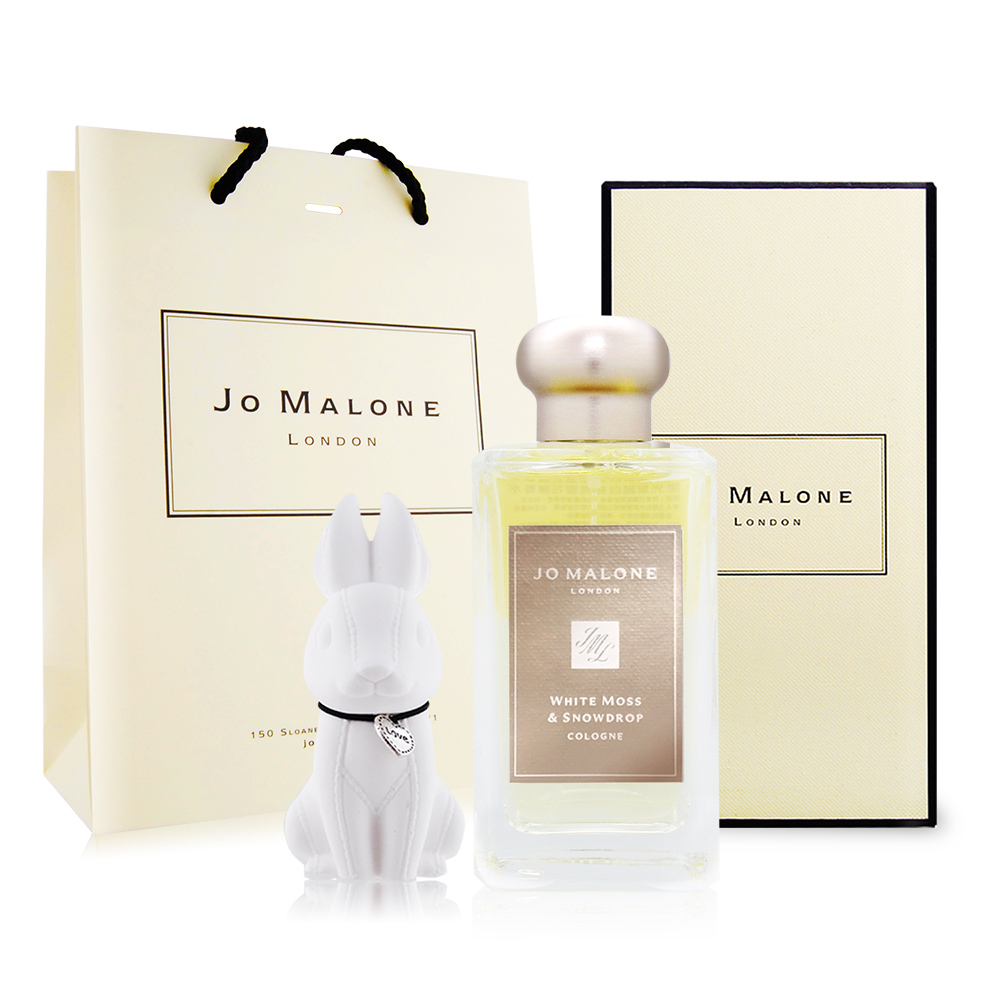 Jo Malone 星光聖誕白苔與雪花蓮香水 White Moss & Snowdrop(100ml)[附提袋+擴香石-聖誕限定版