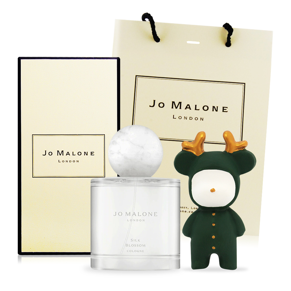 Jo Malone 合歡花香水(100ml)-地中海花園[附禮盒+提袋+聖誕麋鹿擴香石-國際航空版