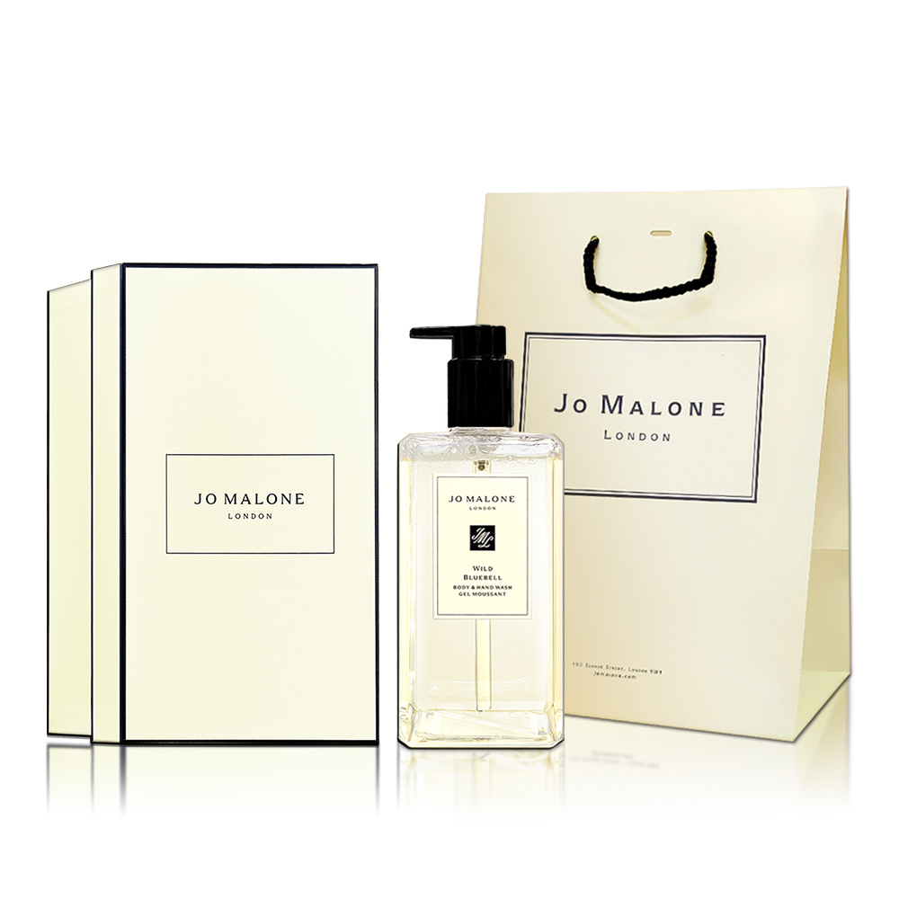 Jo Malone Wild Bluebell 藍風鈴潔膚露 500ML 附原廠提袋