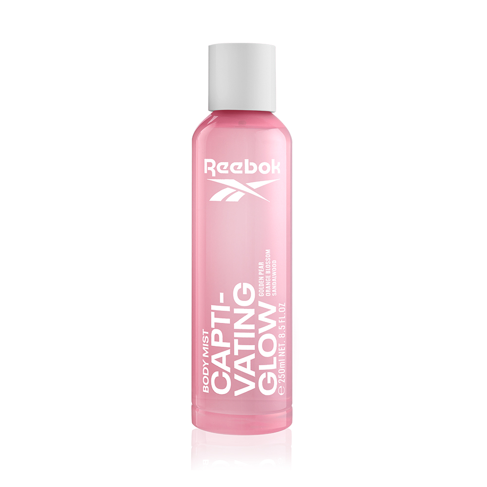 REEBOK 水漾青春活膚保濕噴霧 250ml(黃金梨與小蒼蘭)(GLOW)