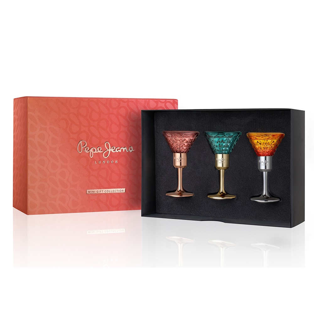 Pepe Jeans London 精緻奢華女性淡香水禮盒3入組(限量珍藏版)(淑女之夜/狂歡盛典/性慾海灘)