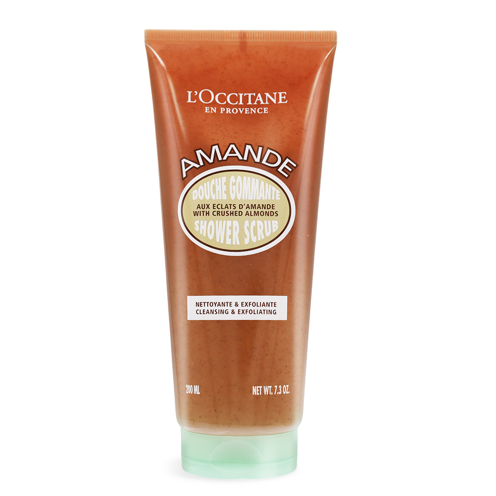 L'OCCITANE 歐舒丹 杏仁去角質沐浴膠(200ml)-百貨公司貨