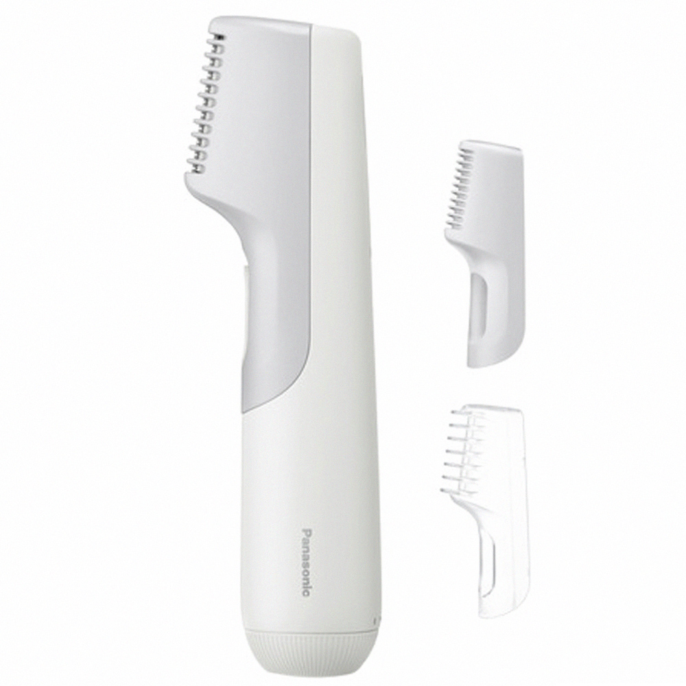 Panasonic 國際牌 男士電動除毛刀/白灰 美體修容刀(電池式、全機可水洗)