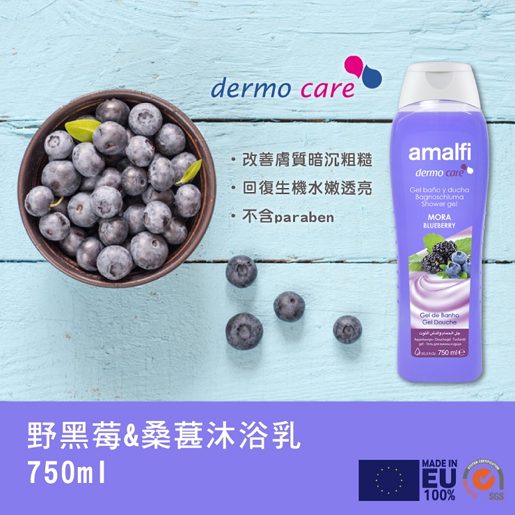 【CLIVEN香草森林】野黑莓&桑葚沐浴乳750ml