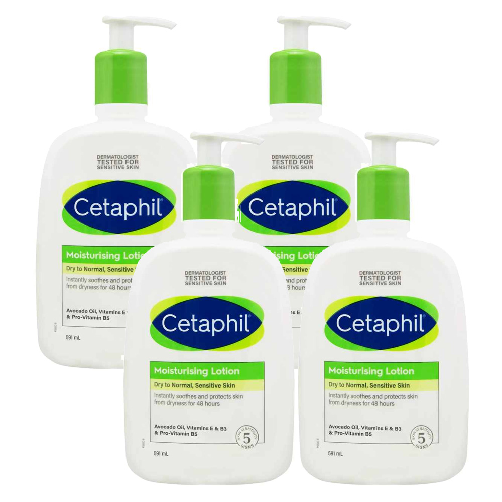 Cetaphil 舒特膚 長效潤膚乳591ml 4入組
