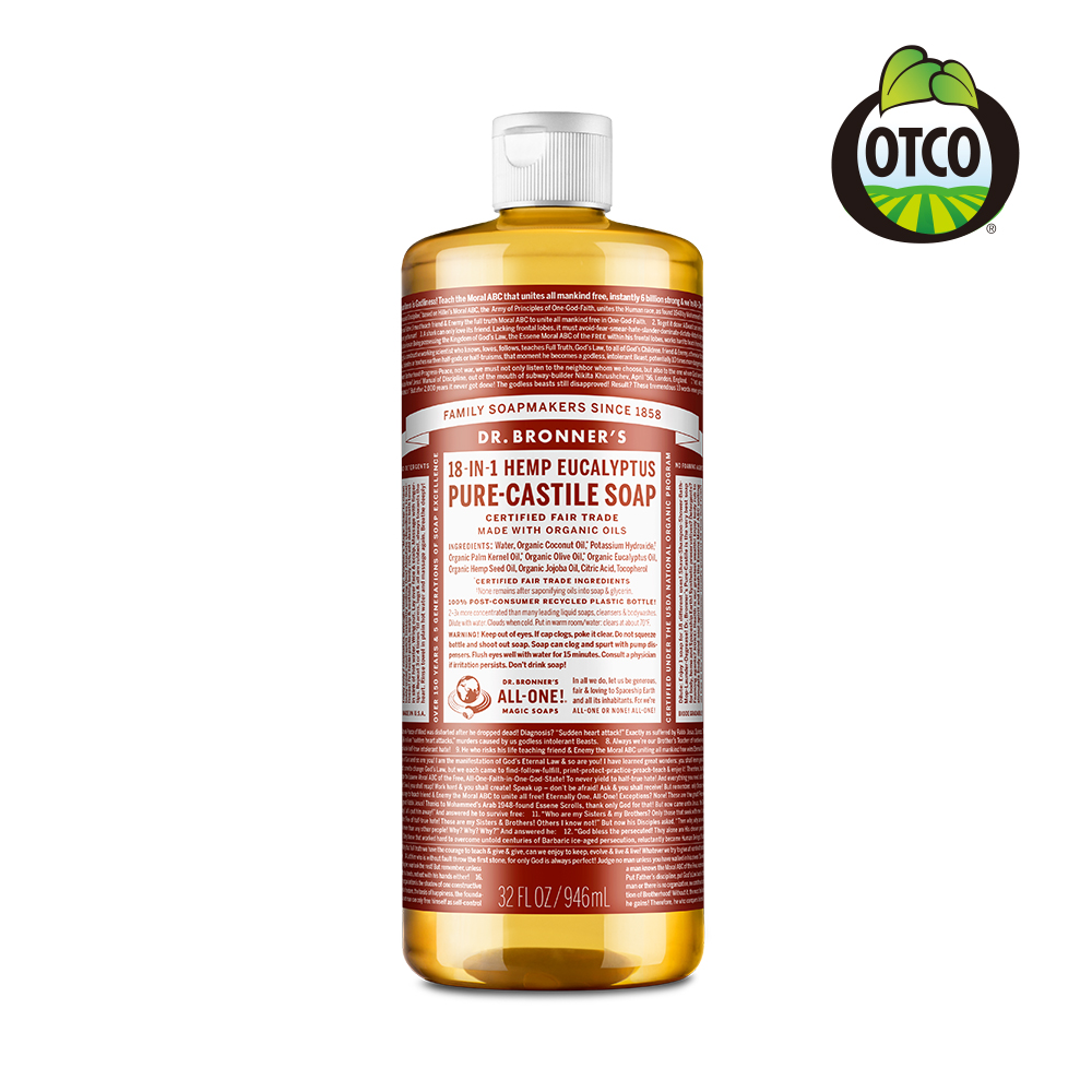 Dr.Bronner’s 布朗博士尤加利潔膚露 946ml/32oz
