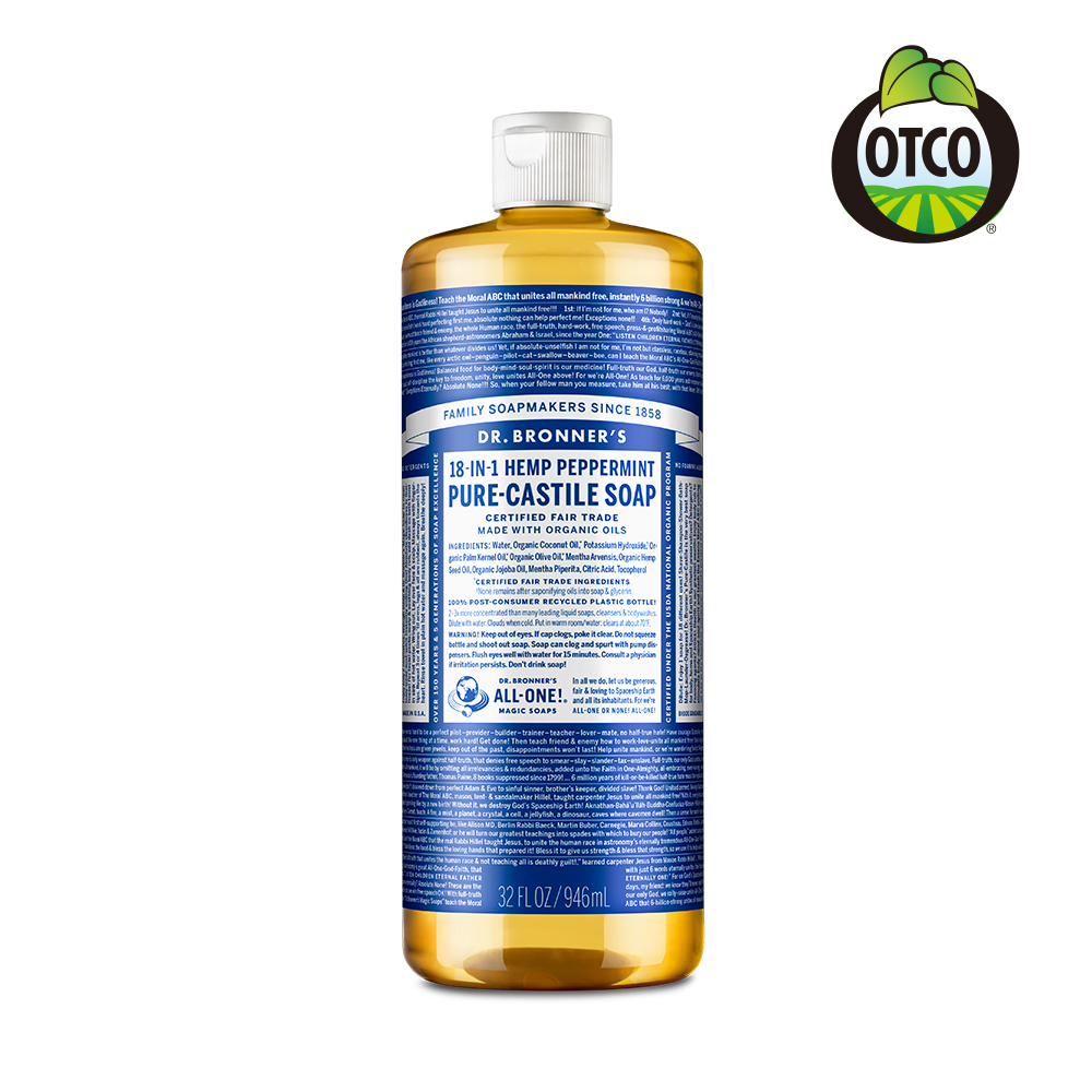 Dr.Bronner’s 布朗博士薄荷潔膚露 946ml/32oz