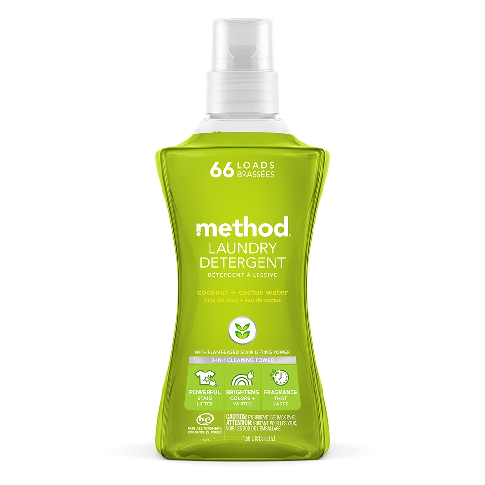 Method美則 4倍濃縮智慧環保香水洗衣精-綠色氣息1580ml