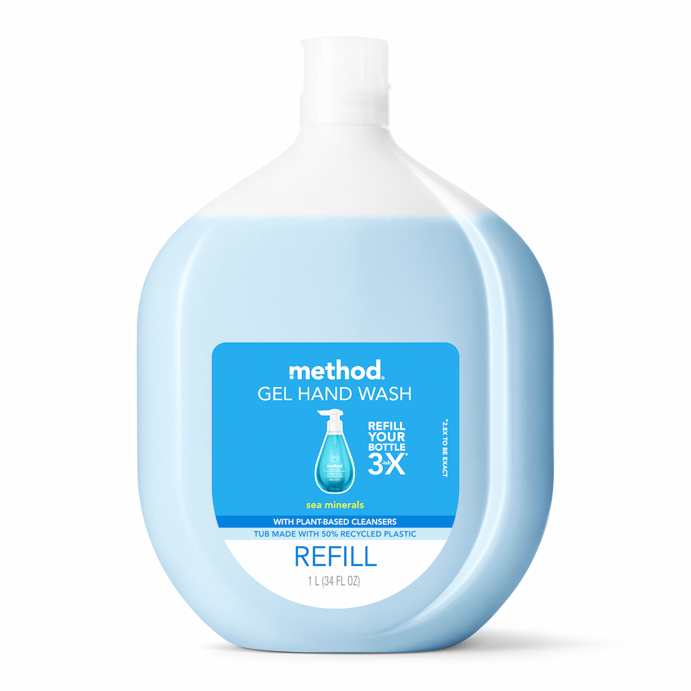 Method 美則 海藍礦物洗手乳(補充瓶)1000ml