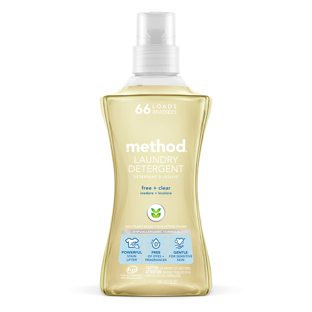 Method美則 4倍濃縮智慧環保洗衣精-潔淨無香料1580ml