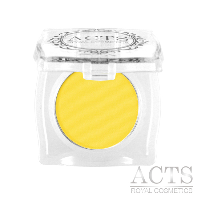 ACTS維詩彩妝 霧面純色眼影 黃色A206(2.3g)