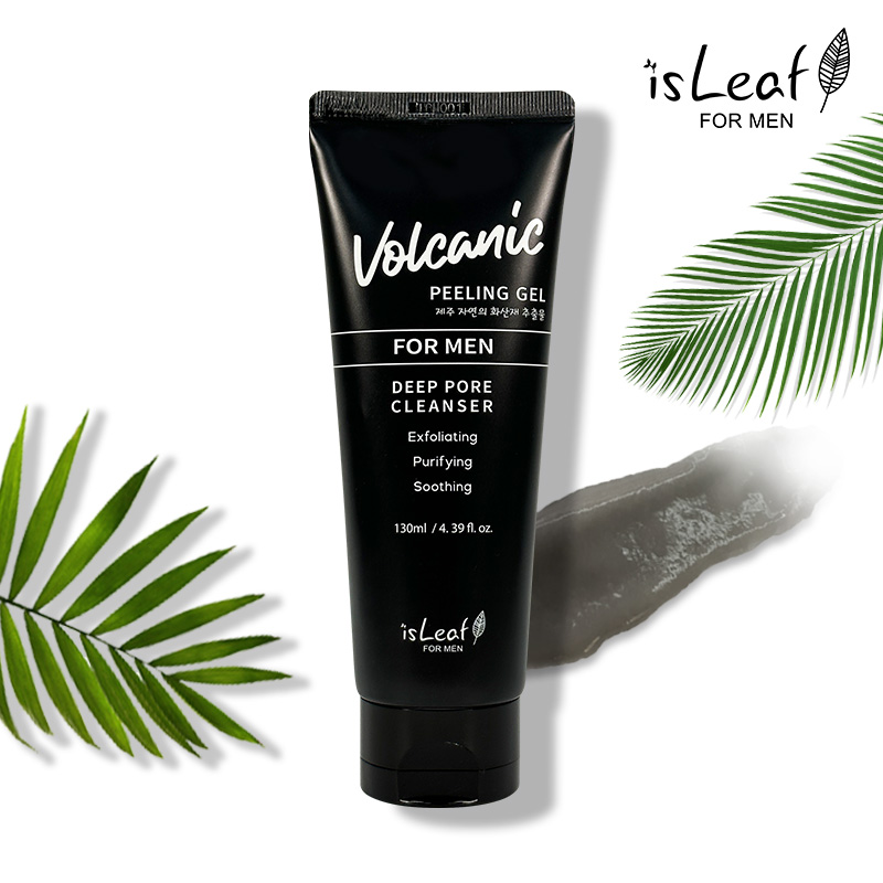 韓國isLeaf火山泥臉部去角質凝膠130ml