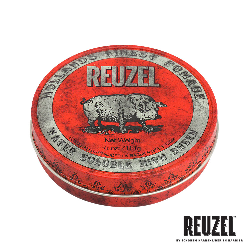 REUZEL Red Pomade 紅豬中強水性髮油 113g