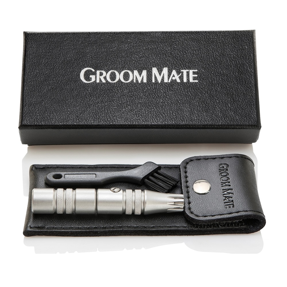 美國 Groom Mate Platinum XL PLUS 免電超利修鼻毛器