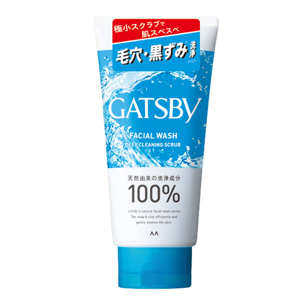 GATSBY磨砂洗面乳(超細微粒黑頭潔淨)130g
