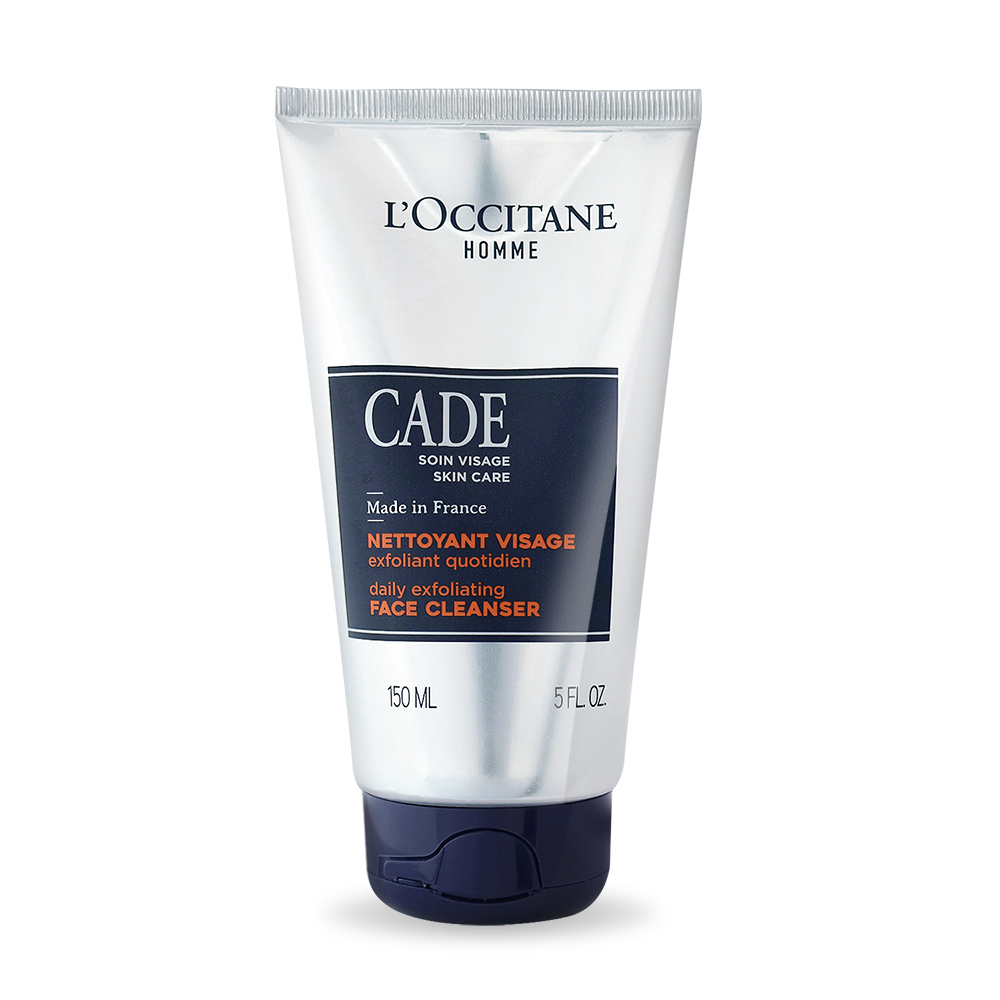L'OCCITANE 歐舒丹 簡約男士溫和去角質洗面乳(150ml)-百貨公司貨