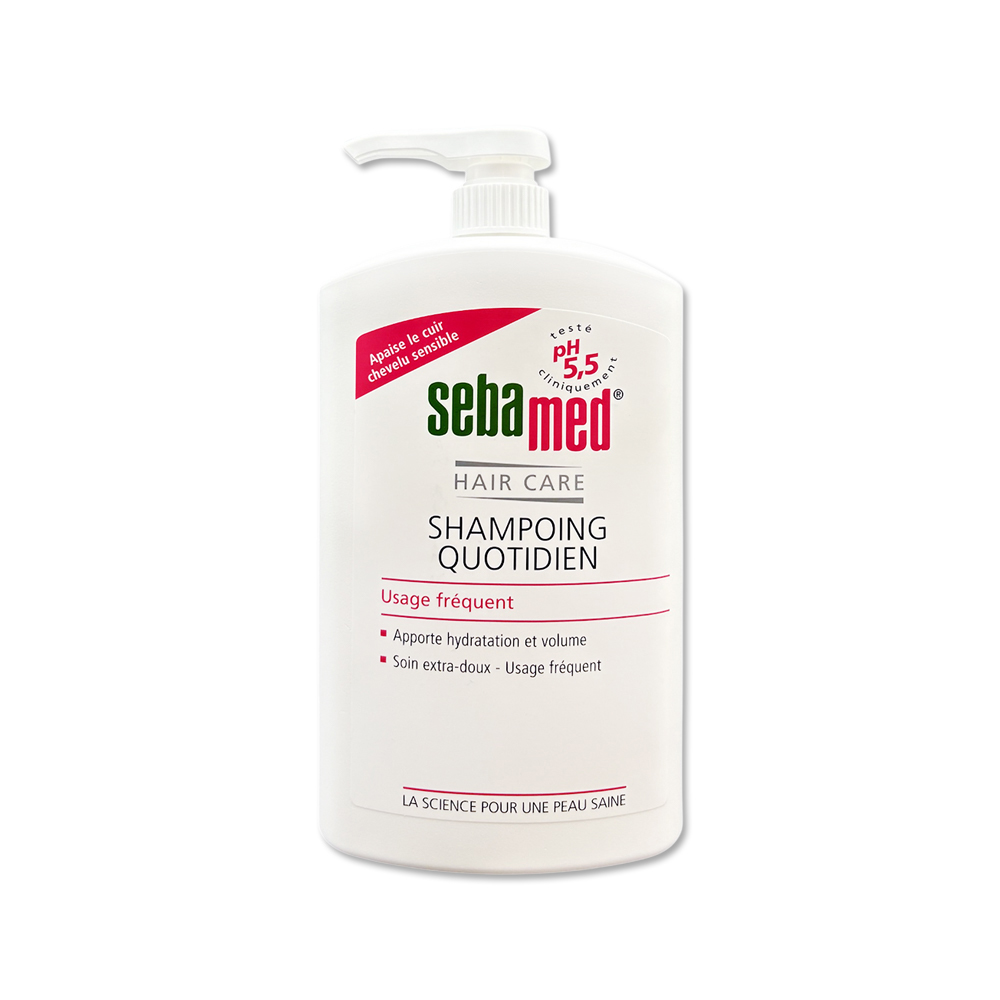 德國Sebamed-pH5.5每日潔淨潤護頭皮溫和洗髮乳1000ml/按壓瓶
