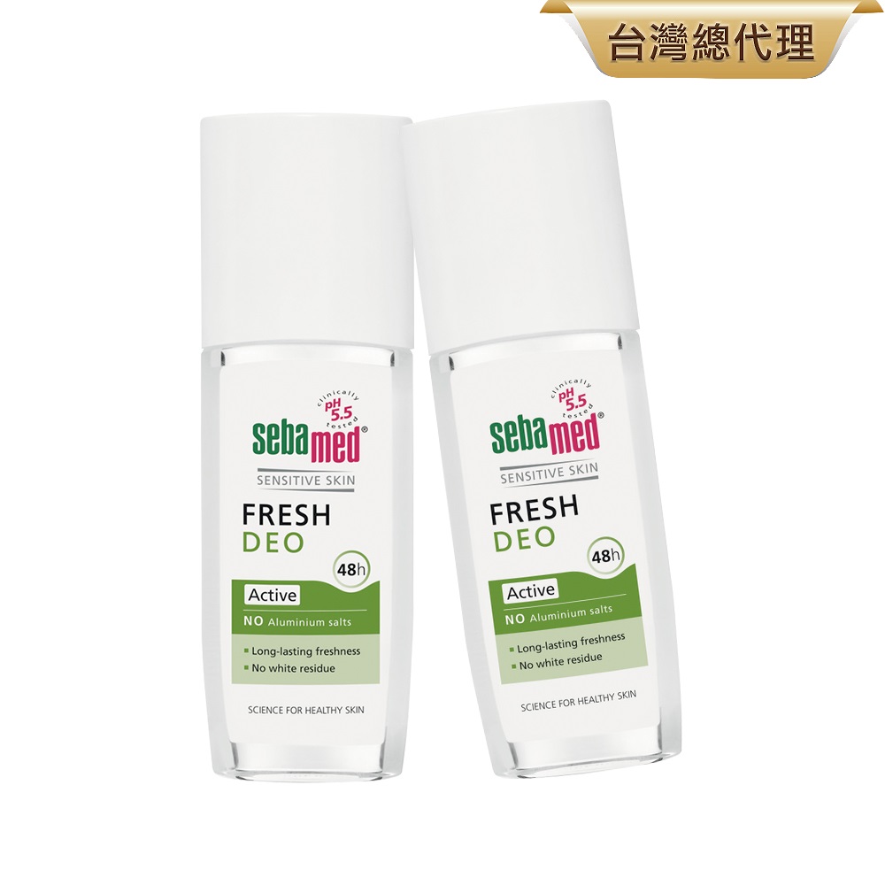 施巴5.5 sebamed 體香露檀香75ml 2入