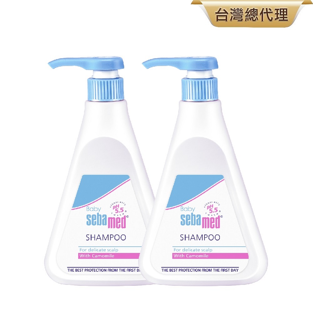 施巴5.5 sebamed 嬰幼兒洗髮乳500ml 2入組