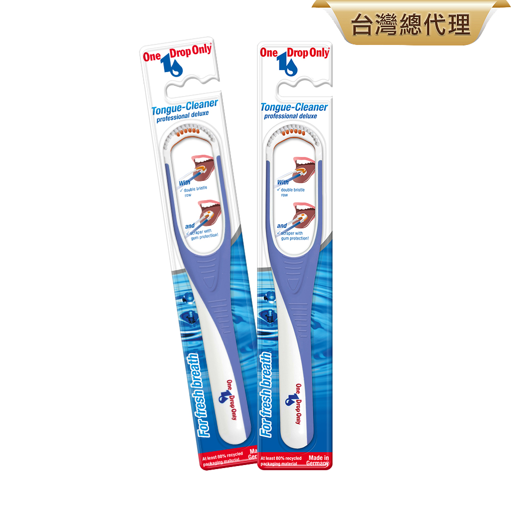 漱佳2合1潔舌棒(專業型) 2入組