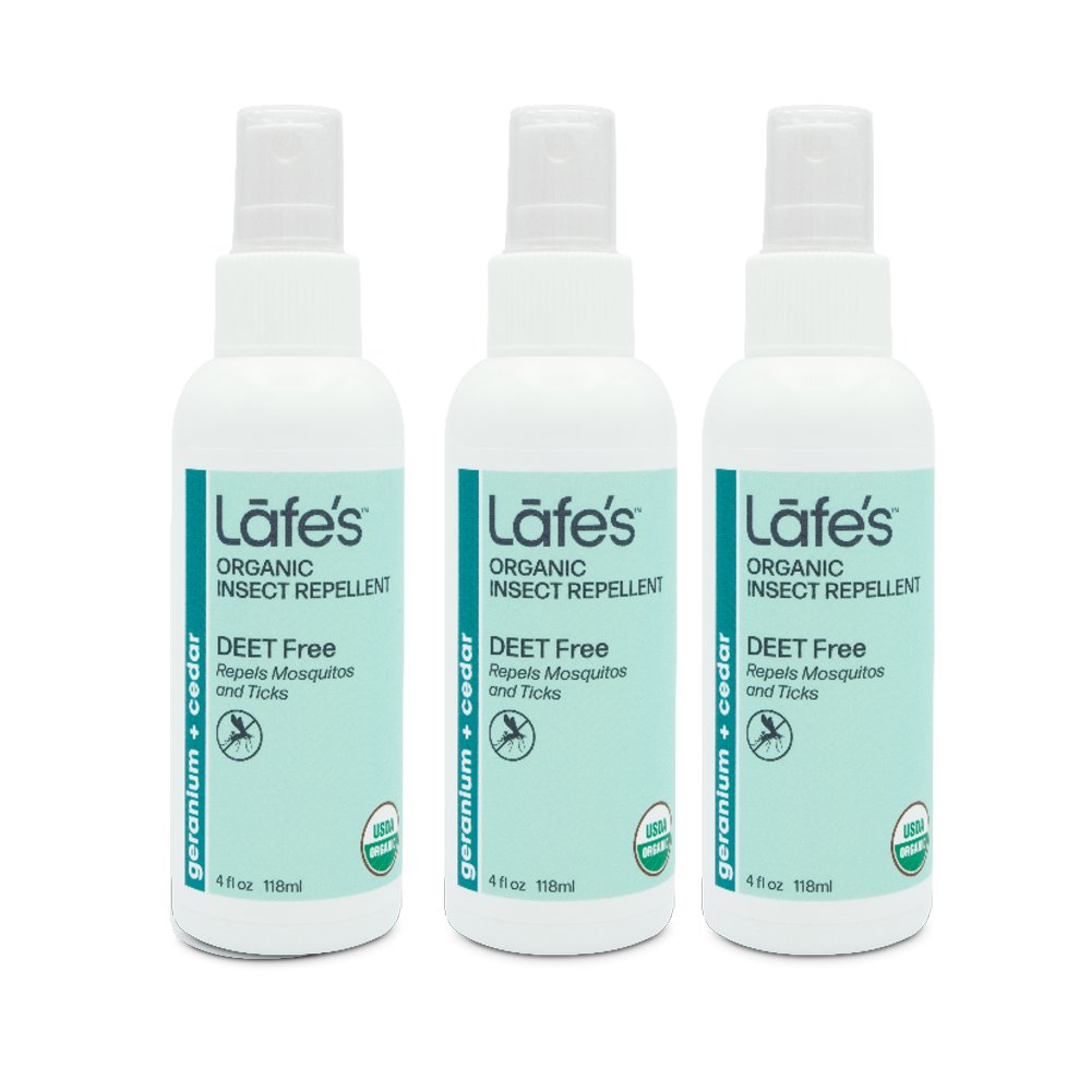 Lafe’s organic 有機全家防蚊液118mlx3