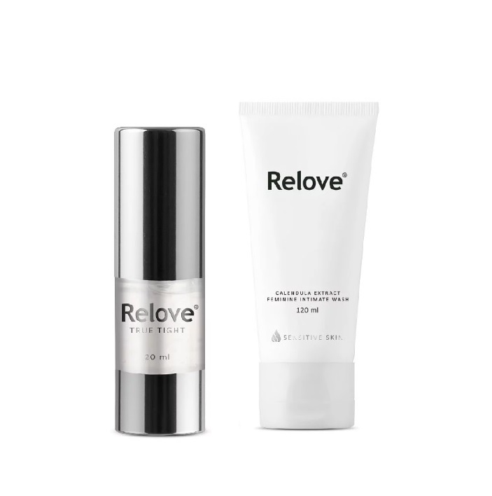 【限定優惠組】RELOVE 緊依偎女性私密護理凝膠20ml＋金盞花低敏私密潔淨凝露120ml