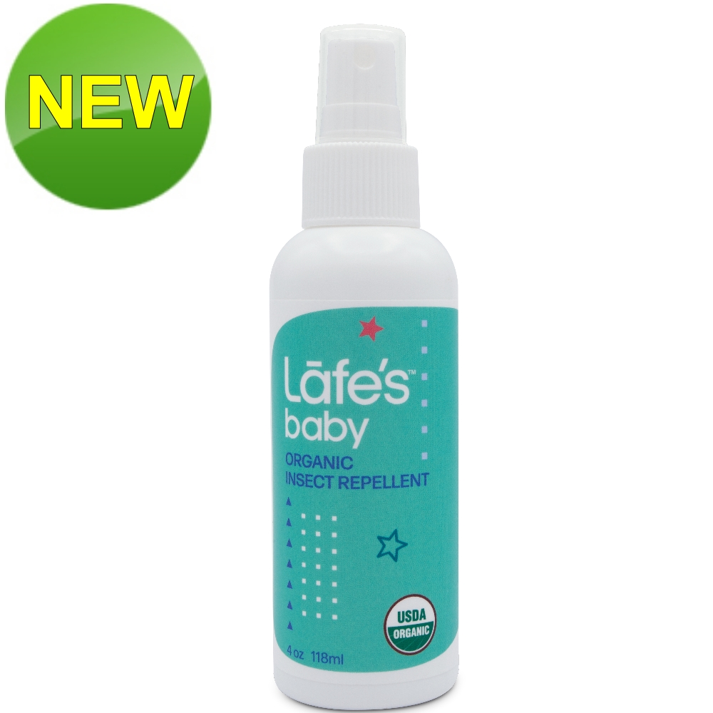 《美國USDA有機認證》Lafes Organic有機嬰兒防蚊液