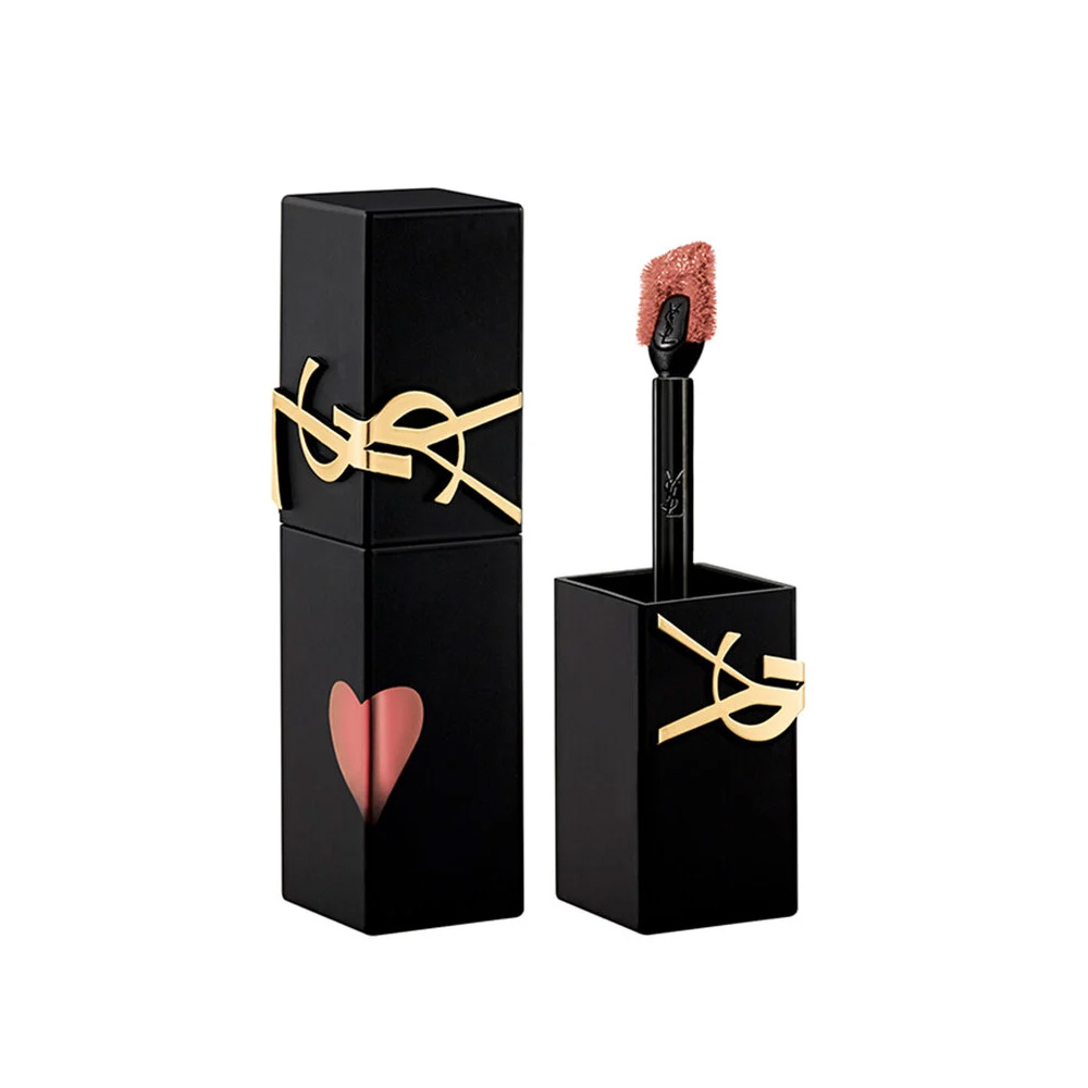 【YSL】奢華印記鎖吻霧唇釉5.5ml #231 裸杏玫瑰